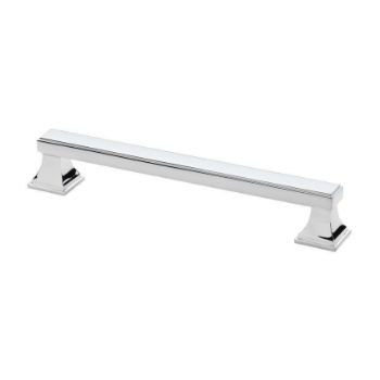 Alexander and Wilks Jesper Square Cabinet Pull Handle - Polished Chrome - AW813-PC