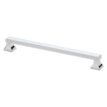 Alexander and Wilks Jesper Square Cabinet Pull Handle - Polished Chrome - AW813-PC
