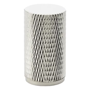 Alexander and Wilks Brunel Knurled Knob in Polished Nickel Finish - AW800-PNPVD