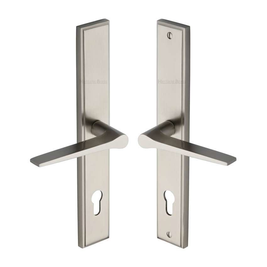 Gio Multi-Point Door Handle in Satin Nickel - MP4189-SN