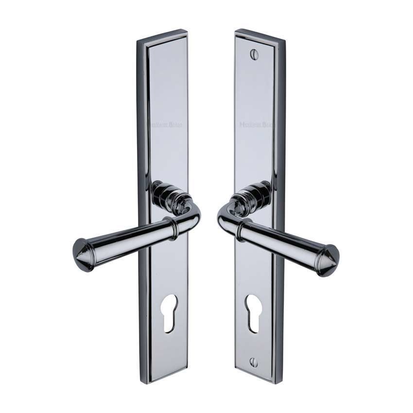 Colonial Multi-Point Door Handle in Polished Chrome - MP1932-PC 