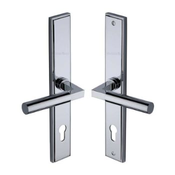 Bauhaus Multi-Point Door Handle in Polished Chrome - MP2259-PC