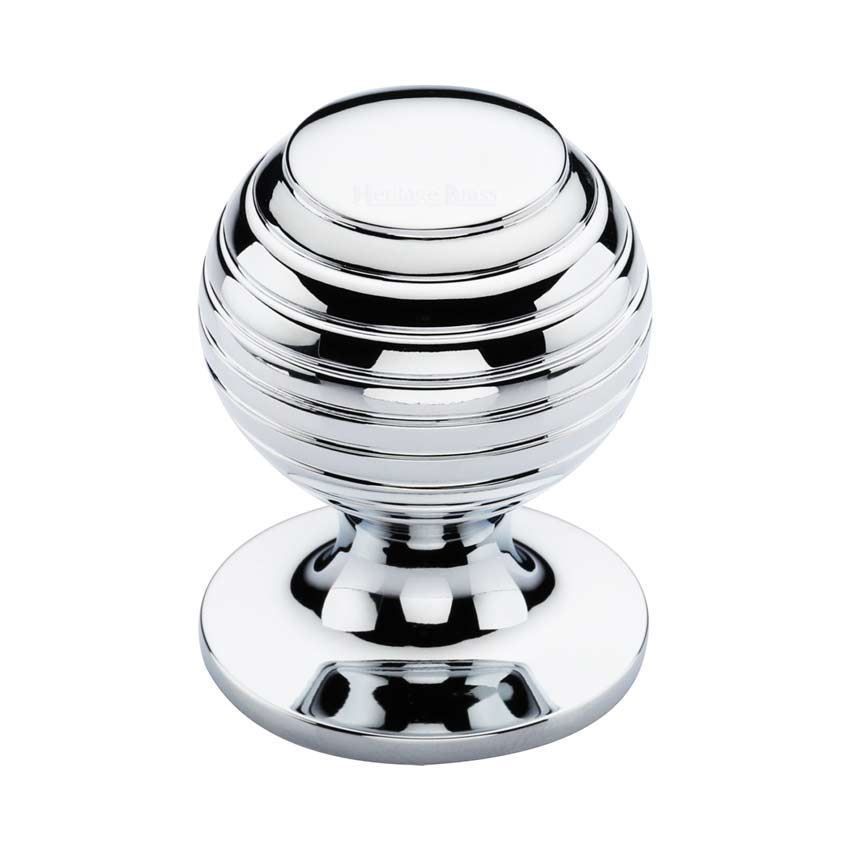 Beehive Cabinet Knob in Polished Chrome - V976-PC