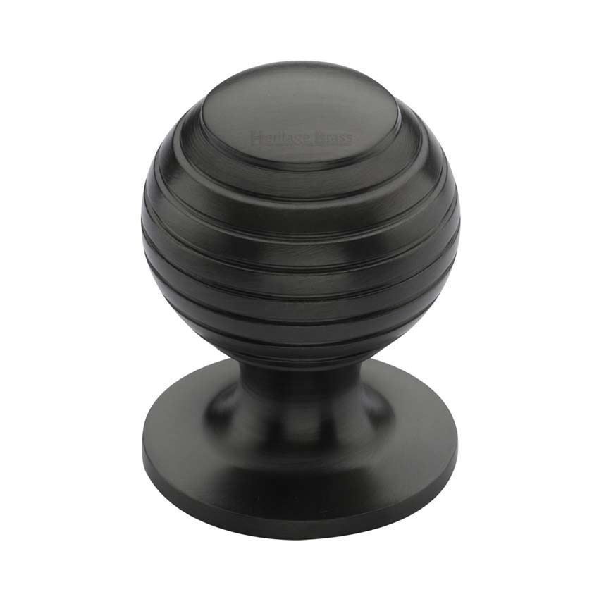 Beehive Cabinet Knob in Matt Bronze - V976-MB