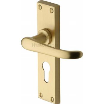 Windsor Euro Cylinder Lock Handle - V727.48-SB Windsor Euro Cylinder Lock Handle - V727.48-SB