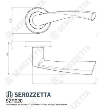 Venti Lever on Rose - SZR020MB