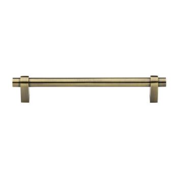 Industrial Cabinet Pull Handle in Antique Brass - C2480-AT  Industrial Cabinet Pull Handle in Antique Brass - C2480-AT
