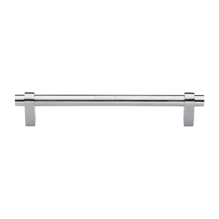 Industrial Cabinet Pull Handle in Satin Chrome - C2480-SC