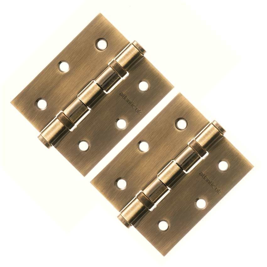Ball Bearing Hinges Antique Brass 3"- A2HB32525AB