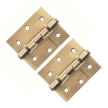 Ball Bearing Hinges Matt Antique Brass 3"- A2HB32525MAB  Ball Bearing Hinges Matt Antique Brass 3"- A2HB32525MAB
