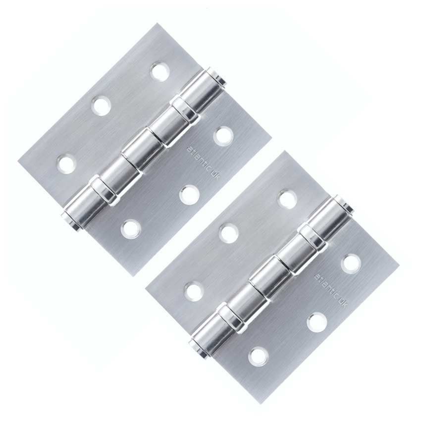 Ball Bearing Hinges Satin Chrome 3"- A2HB32525SC 