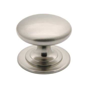Jedo Plain Cupboard Knob- Satin Nickel- JV47ASN Jedo Plain Cupboard Knob- Satin Nickel- JV47ASN