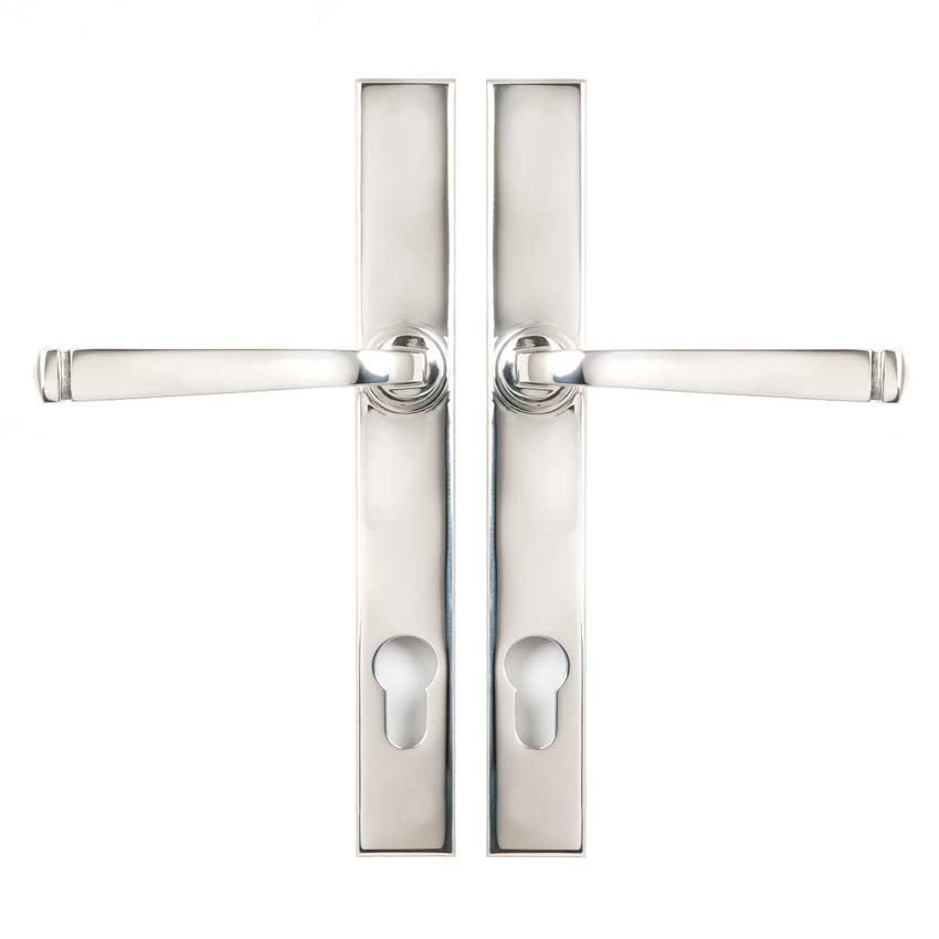 Polished Marine Stainless Steel (316) Avon Slimline Door Handle - 49801