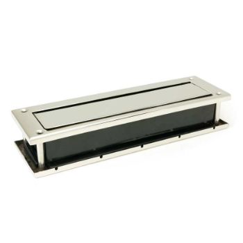 Polished Marine Stainless Steel (316) Traditional Letterbox - 49599