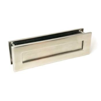 Satin Marine Stainless Steel (316) Traditional Letterbox - 49598