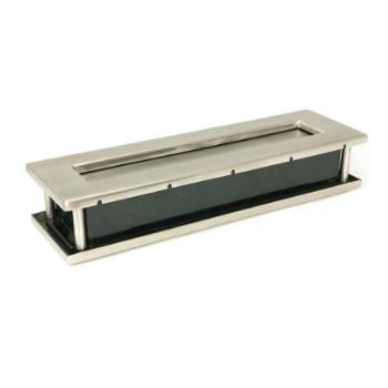 Satin Marine Stainless Steel (316) Traditional Letterbox - 49598