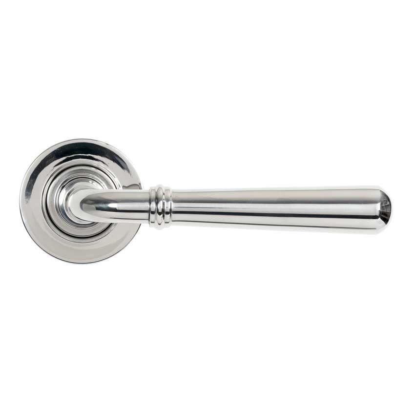 Polished Marine Stainless Steel (316) Newbury Lever on a Plain Rose - 46514 