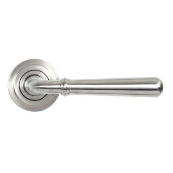 Satin Marine Stainless Steel (316) Newbury Lever on an Art Deco Rose - 46511 