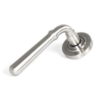 Satin Marine Stainless Steel (316) Newbury Lever on a Plain Rose - 46510