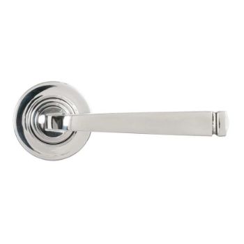 Polished Marine Stainless Steel (316) Avon Lever on a Plain Rose - 49852