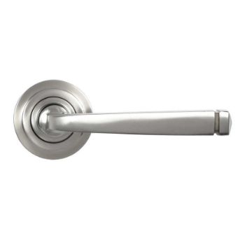 Satin Marine Stainless Steel (316) Avon Lever on an Art Deco Rose - 49849