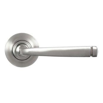 Satin Marine Stainless Steel (316) Avon Lever on a Plain Rose - 49848