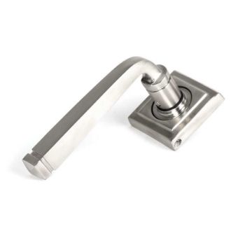 Satin Marine Stainless Steel (316) Avon Lever on a Square Rose - 49851 