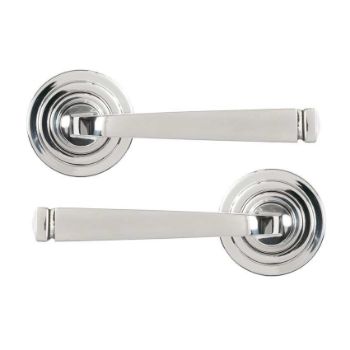 Polished Marine Stainless Steel (316) Avon Lever on an Art Deco Rose - 50078