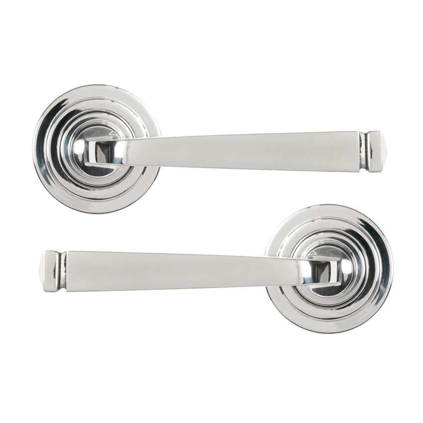 Polished Marine Stainless Steel (316) Avon Lever on an Art Deco Rose - 50078