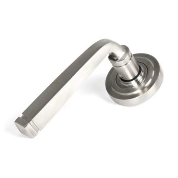 Satin Marine Stainless Steel (316) Avon Lever on an Art Deco Rose - 50074 