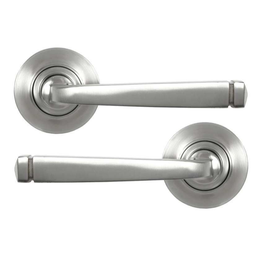 Satin Marine Stainless Steel (316) Avon Lever on a Plain Rose - 50073