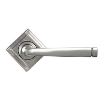 Satin Marine Stainless Steel (316) Avon Lever on a Square Rose - 50076 