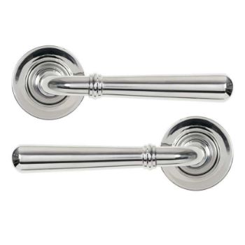 Polished Marine Stainless Steel (316) Newbury Lever on a Plain Rose - 46540 