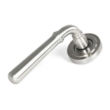 Satin Marine Stainless Steel (316) Newbury Lever on an Art Deco Rose - 46537