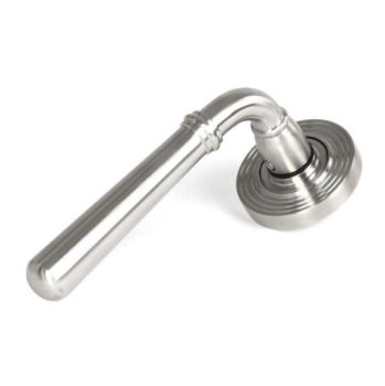 Satin Marine Stainless Steel (316) Newbury Lever on a Beehive Rose - 46538