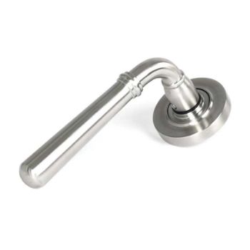 Satin Marine Stainless Steel (316) Newbury Lever on a Plain Rose - 46536