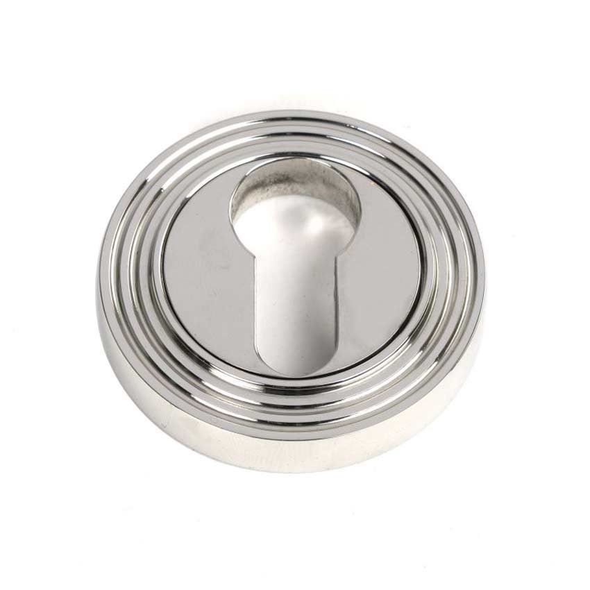 Polished Marine Stainless Steel (316) Beehive Euro Escutcheon - 49878