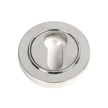 Polished Marine Stainless Steel (316) Plain Euro Escutcheon - 49876