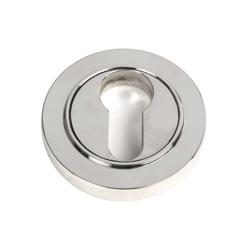 Polished Marine Stainless Steel (316) Plain Euro Escutcheon - 49876