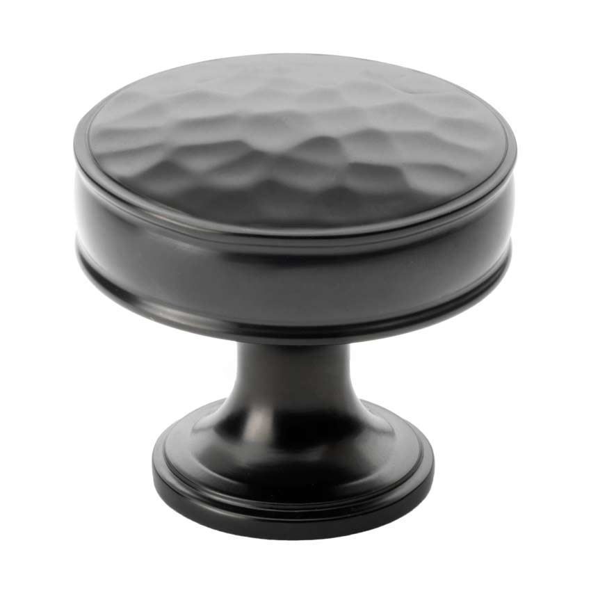 Lynd Hammered Cupboard Knob in Dark Bronze - AW818-DBZ 