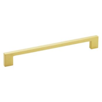 Marco Cupboard Pull Handle in Satin Brass - AW837-SB