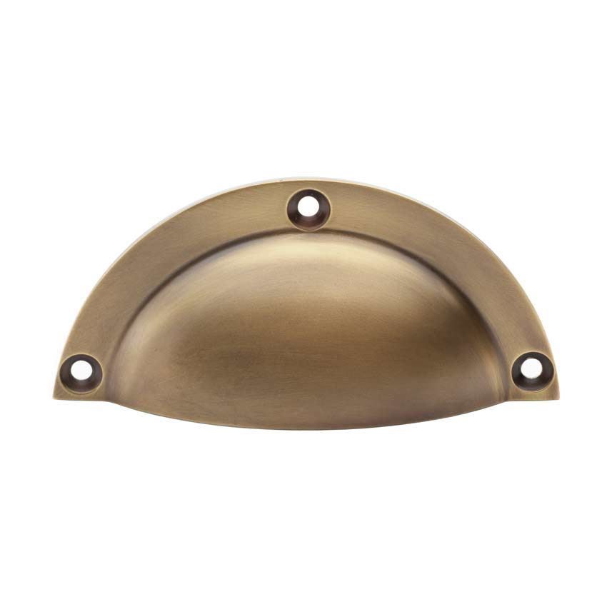 Raoul Cup Handle in Antique Brass - AW910AB