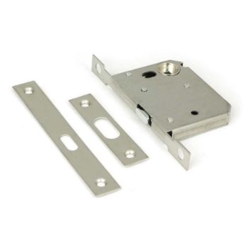 Satin Stainless Steel Sliding Door Lock - 50666