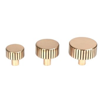 Polished Bronze Judd Cabinet Knob - 50473