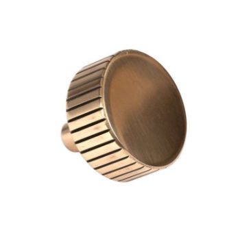 Polished Bronze Judd Cabinet Knob - 50473