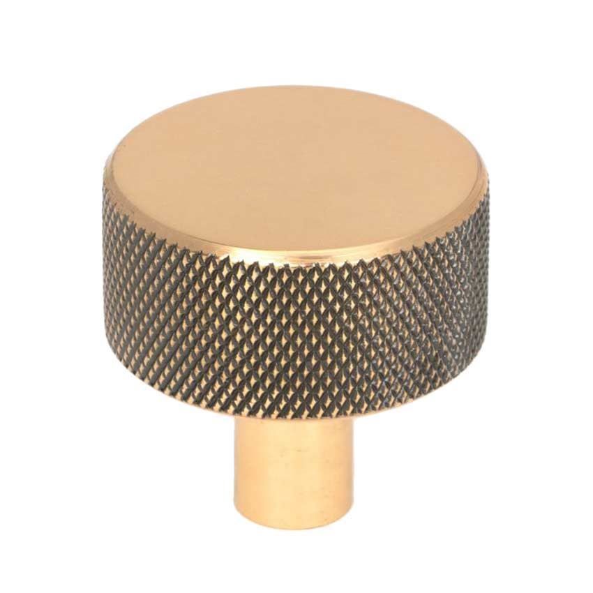 Polished Bronze Brompton Cabinet Knob - 46831