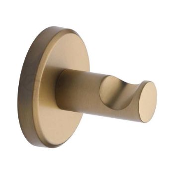 Towel Robe Hook in Satin Brass - OXF-HOOK-SB  Towel Robe Hook in Satin Brass - OXF-HOOK-SB