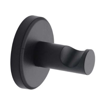 Towel Robe Hook in Matt Black - OXF-HOOK-BLK Towel Robe Hook in Matt Black - OXF-HOOK-BLK