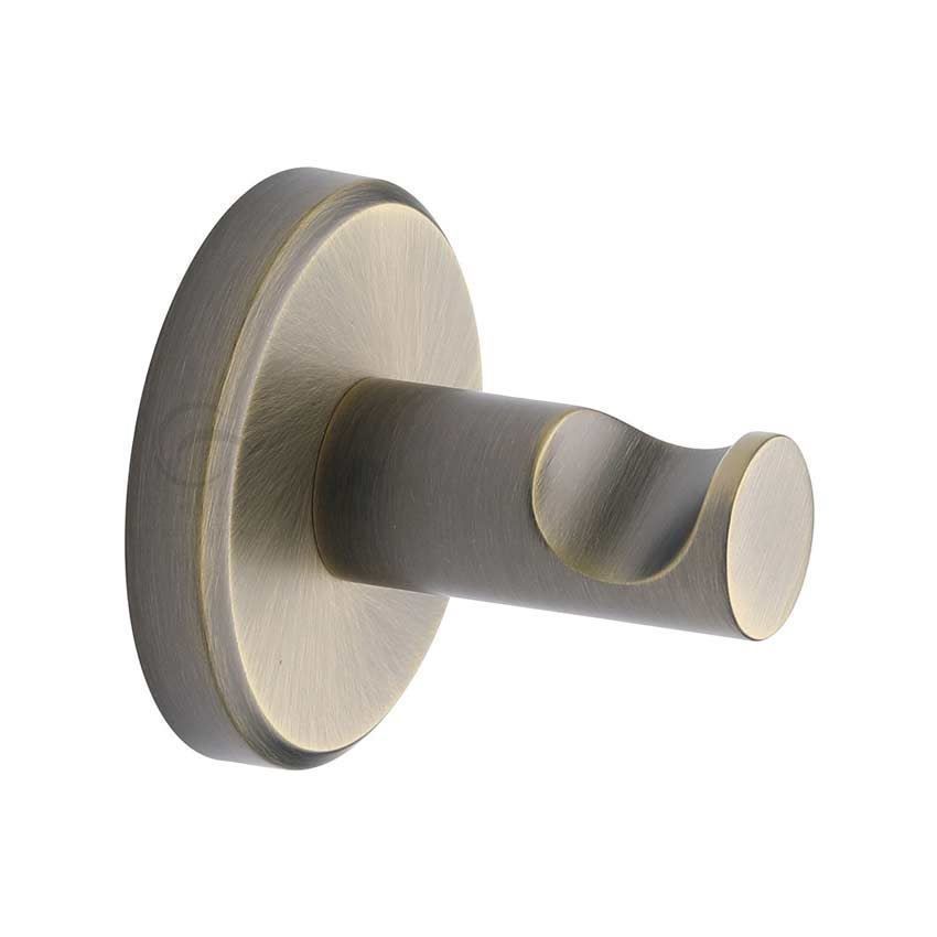 Towel Robe Hook in Matt Antique Brass - OXF-HOOK-MA