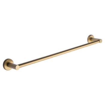 Towel Bar Rail in Satin Brass - OXF-TOWEL-SB